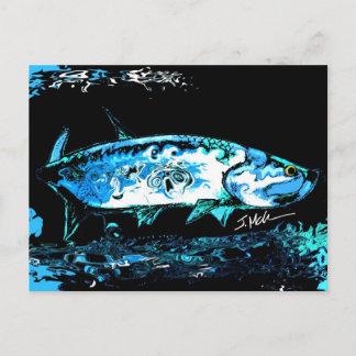 Carte Postale Tarpon Blues