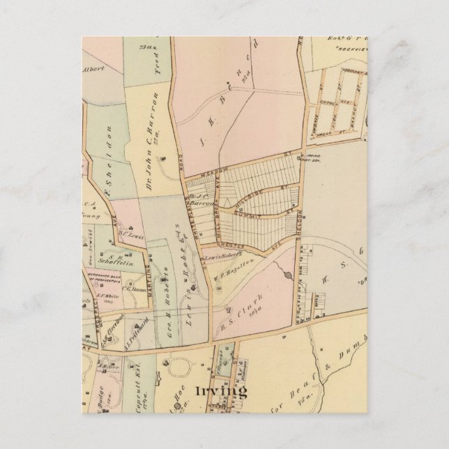 Carte Postale Tarrytown, New York (Devant)