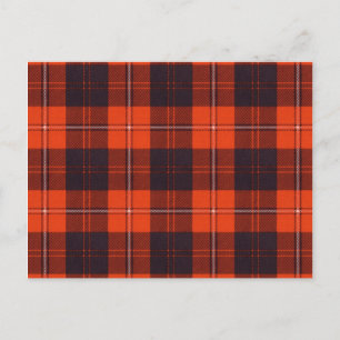 Carte Postale Tartan écossais de Cunningham
