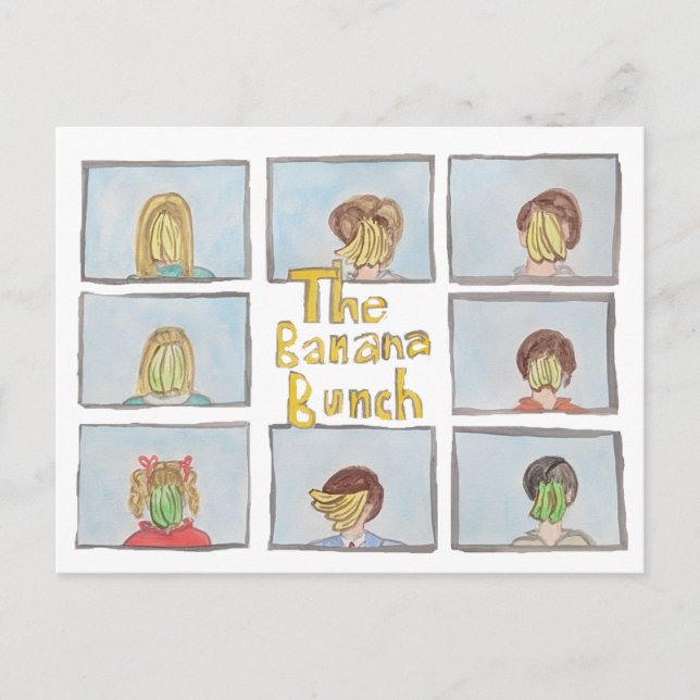 Carte Postale Tas de bananes (Devant)