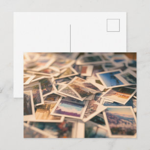 Carte Postale Tas de photographies anciennes