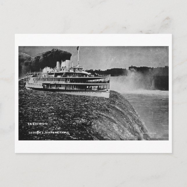 Carte Postale Tashmoo Au-Dessus Des Chutes Du Niagara Photo Tric (Devant)
