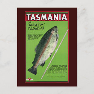 Carte Postale Tasmanie ~ Le paradis des Anglais