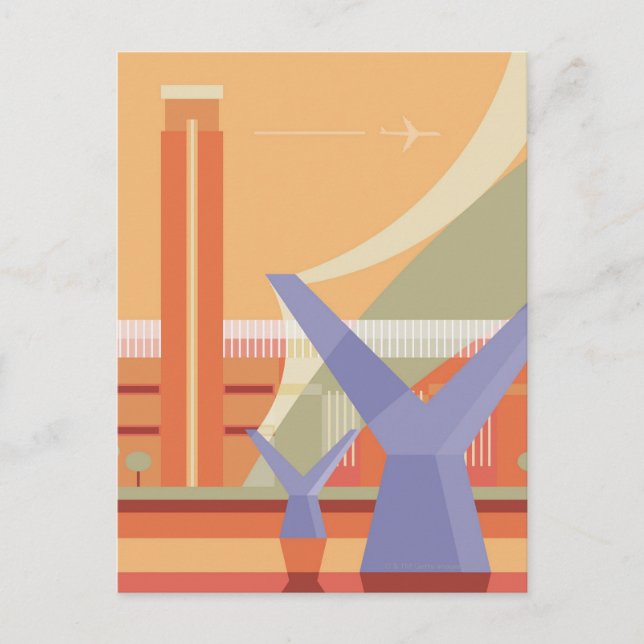 Carte Postale Tate Gallery et Millennium Bridge (Devant)
