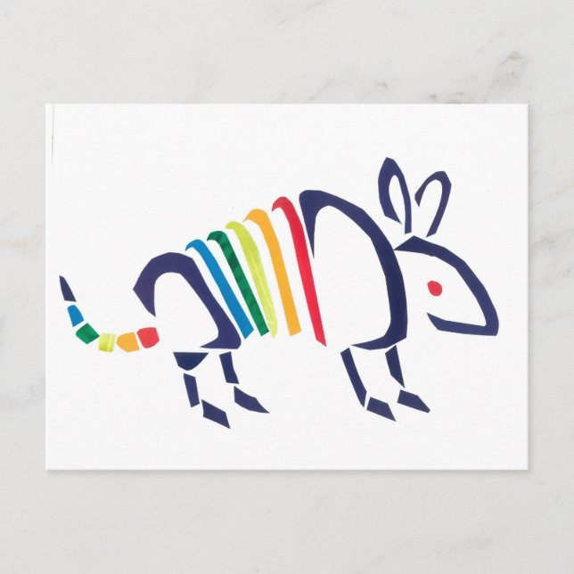 Carte Postale Tatou (Devant)