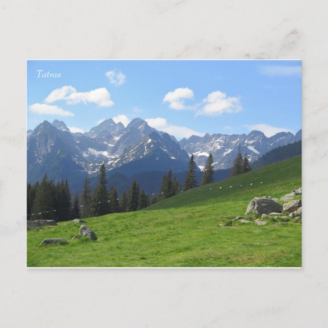 Carte Postale Tatras (Devant)