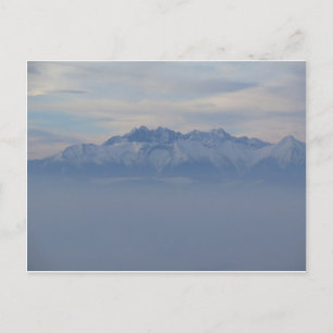 Carte Postale Tatras d'hiver de Pieniny