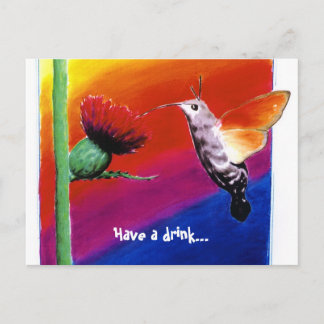 Carte Postale Taubenschwänzchen