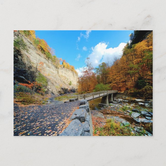 Carte Postale Taughannock tombe parc d'état (Devant)
