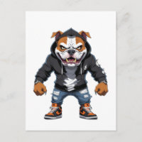 Taureau Alpha Urbain Bouledogue � Mascotte de Styl