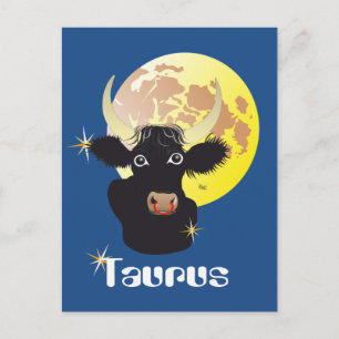 Carte Postale Taurus April 21 to May 20 Postcards