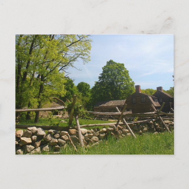 Carte Postale Taverne historique du Parc national du Minuteman (Devant)