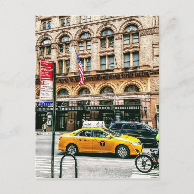 Carte Postale Taxi ! (Devant)