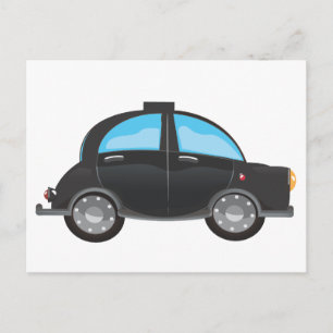 Carte Postale Taxi noir