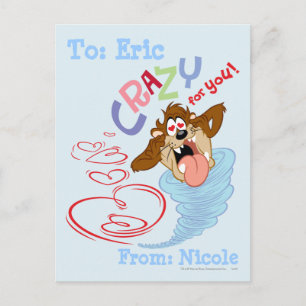 Carte Postale TAZ™ Fou pour vous !