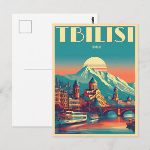 Carte Postale Tbilissi capitale de la Géorgie, cadeaux souvenirs