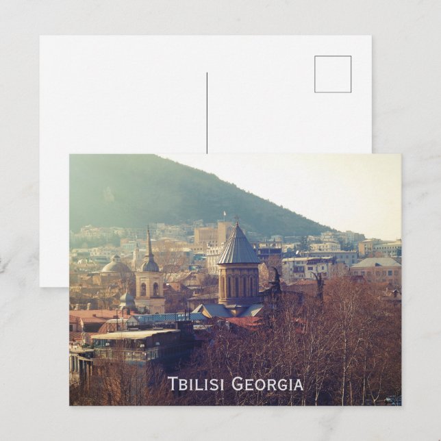 Carte Postale Tbilissi Géorgie (Devant / Derrière)