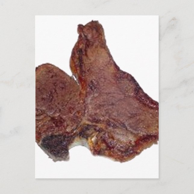 Carte Postale TBone steak (Devant)