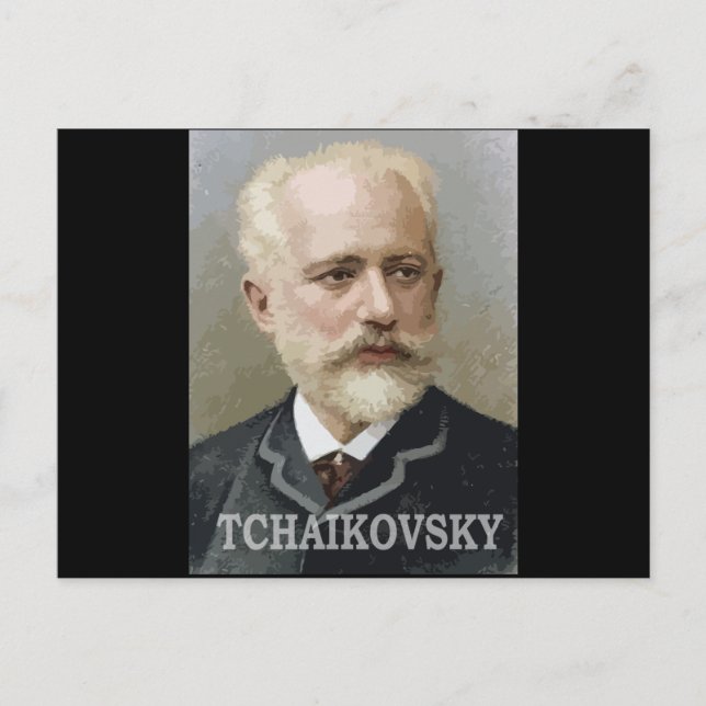 Carte Postale Tchaïkovski (Devant)