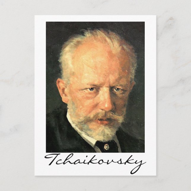 Carte Postale Tchaïkovski (Devant)