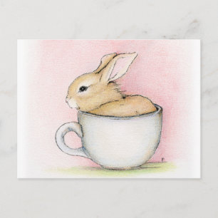 Carte Postale Tea Cup