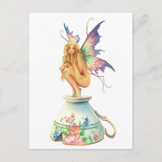 Carte Postale Tea Cup Fairy