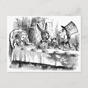 Carte Postale Tea Parties & Folie