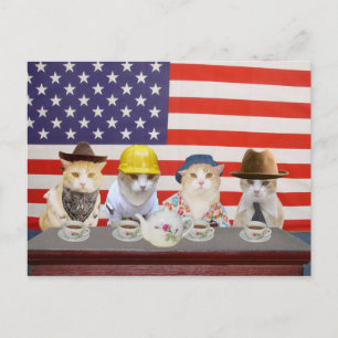 Carte Postale Tea Party