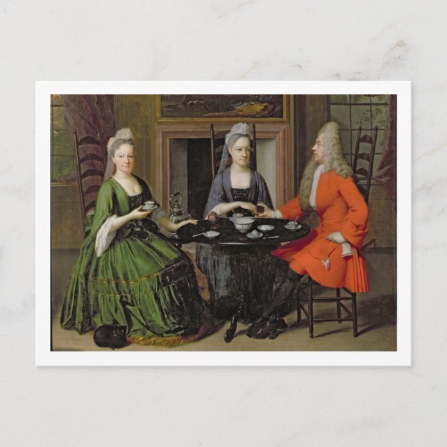 Carte Postale Tea party (Devant)
