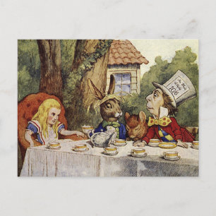 Carte postale Tea Party