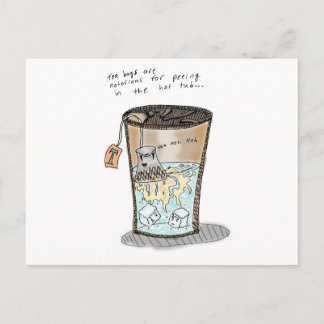 Carte Postale Tea Pee