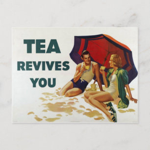 Carte Postale Tea Revives You