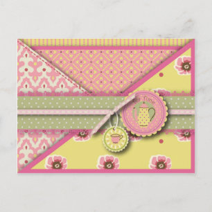 Carte postale Tea Service