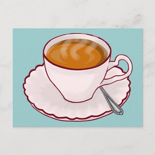 Carte postale Tea Time (Devant)