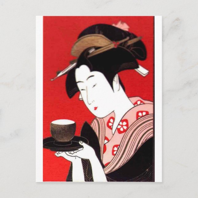 Carte Postale Tea Time Avoir une belle journée et une meilleure  (Devant)