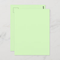 Tea vert pastel Feuille couleur solide