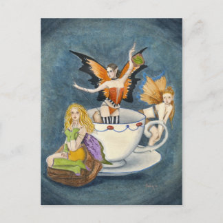 Carte postale Tea with Strumpets