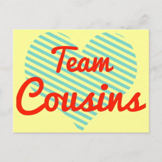 Carte Postale Team Cousins