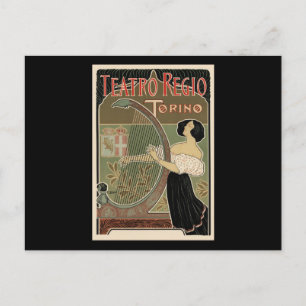 Carte Postale Teatro Regio Torino