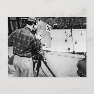 Carte Postale Technicien de caméra