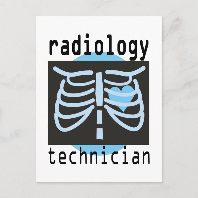 Carte Postale Technicien en radiologie (Devant)