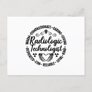 Carte Postale Technologue en radiologie Infirmière technologie e