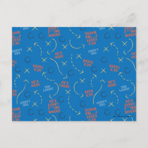 Carte Postale Ted Lasso   Le Pacte solennel de here He's