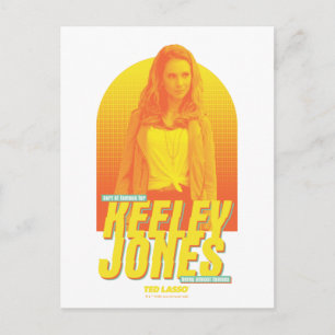 Carte Postale Ted Lasso   Sorta célèbre Keeley Jones Graphic