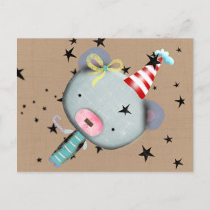 CARTE POSTALE TEDDDY BEAR ART