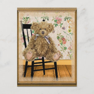 Carte Postale Teddies vintage