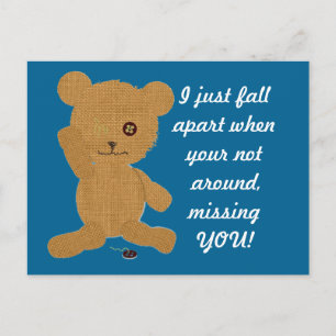Carte postale Teddy