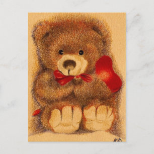 Carte postale Teddy Bear