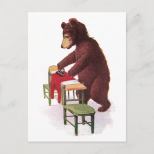 Carte Postale Teddy Bear Fer Cloisons