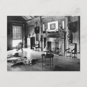Carte Postale Teddy Roosevelt's Hunting Room, 1905